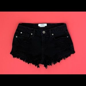 Black Pistola Denim Shorts